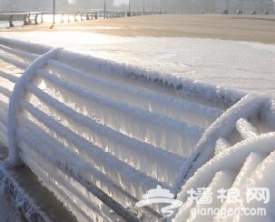 大连海岸奇观 路人纷纷拍照留念