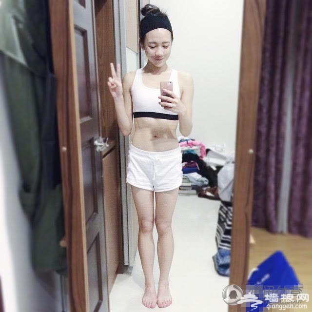 女网友大晒健身私照 秀一字马翘臀吸睛[墙根网]