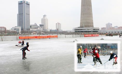 天塔湖冰场(来源：网络)