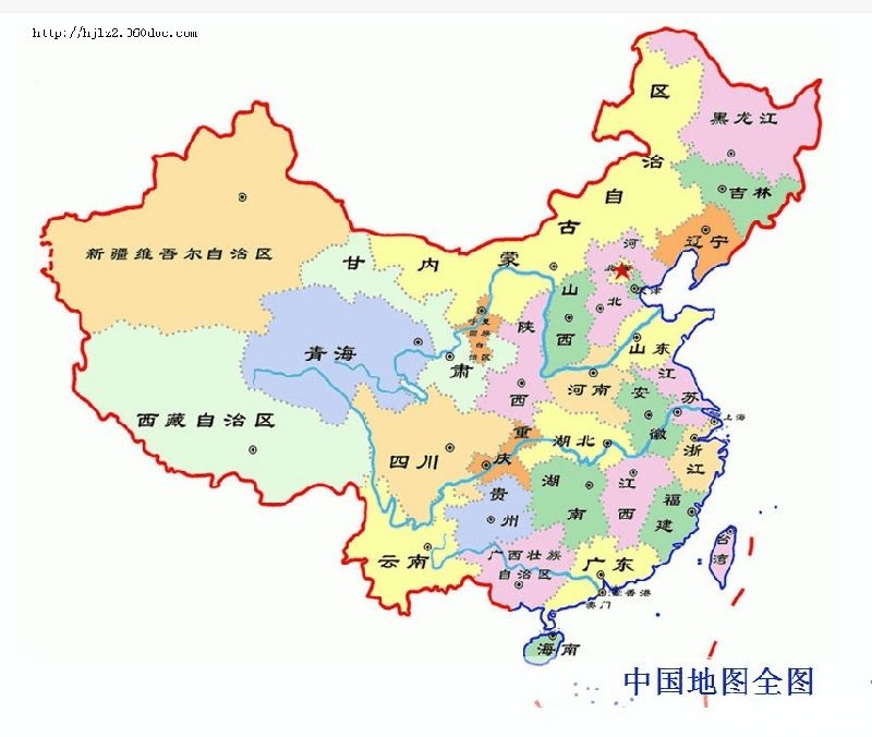 中国各省市偏见地图出炉 看看各省眼中的中国地图[墙根网]