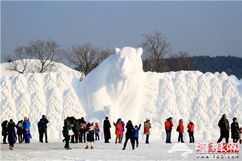 长春净月潭雪世界正式开园[墙根网]