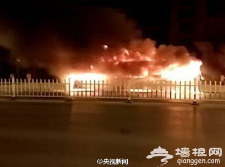 宁夏银川301路公交发生火灾14人遇难[墙根网]