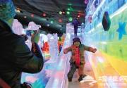 2016第三十届龙庆峡冰灯艺术节 冬奥雪雕亮相延庆