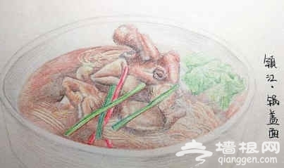 手绘江苏美食走红 当美食遇到艺术是怎样一种体验？