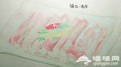 手绘江苏美食走红 当美食遇到艺术是怎样一种体验？[墙根网]