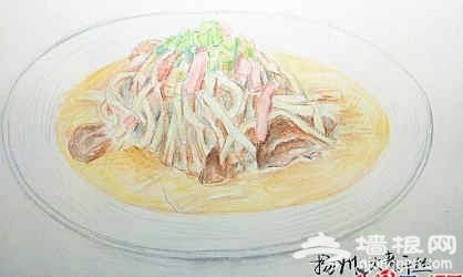 手绘江苏美食走红 当美食遇到艺术是怎样一种体验？[墙根网]