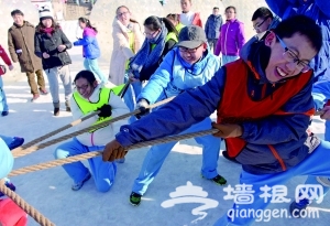 北京市各大公园冰雪活动迎高峰
