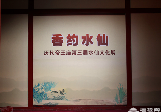 “香约水仙”文化展在历代帝王庙开展