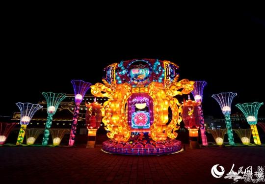 2016西安城墙新春灯会即将启动 韩国元素出新意