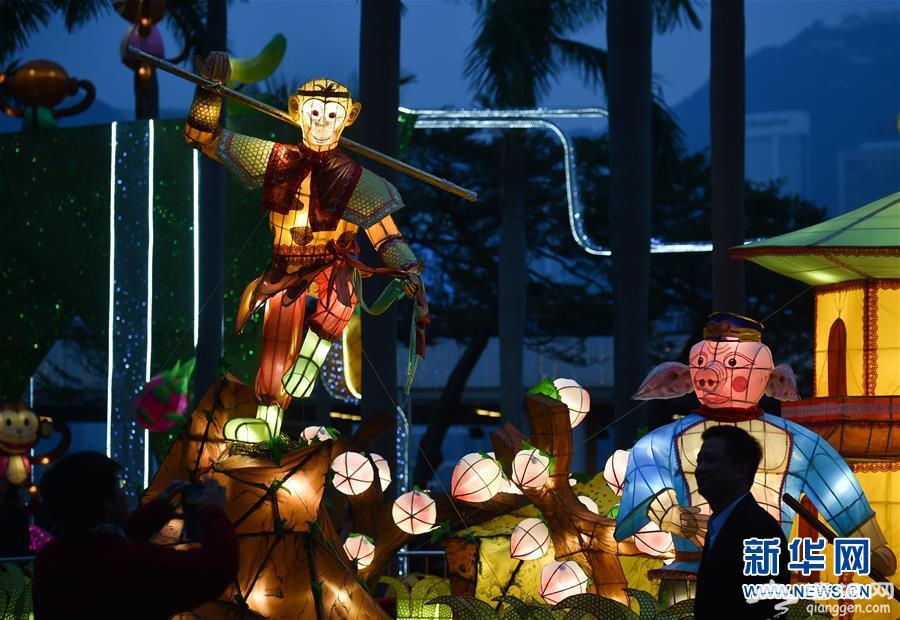 （XHDW）（2）香港将举行元宵彩灯会