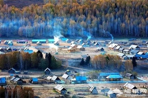 新疆阿勒泰地区布尔津县喀纳斯乡禾木村
