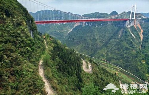 矮寨盘山公路