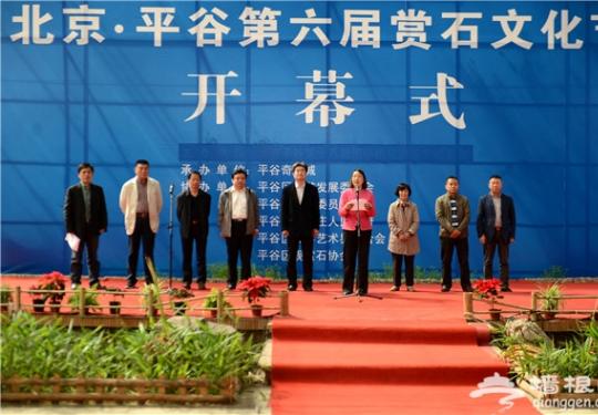 2016北京平谷第六届赏石文化节开幕 全国奇石一站淘尽