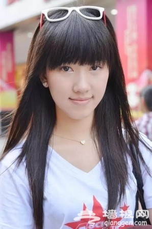 广西大学校花韦晓青