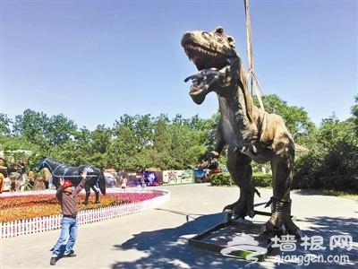 石景山游乐园重新开门 将成为北京最大恐龙体验园