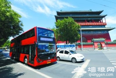  纯电动双层观光巴士 “观光3线”正式开通