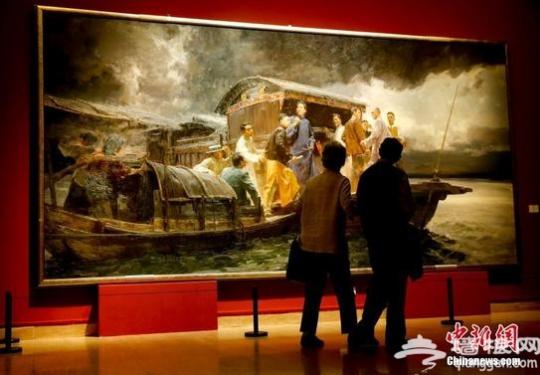 “庆祝中国共产党成立95周年美术作品展览”在中国美术馆举办