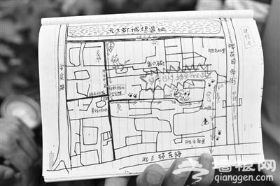  送快递十年 快递哥手绘避堵地图