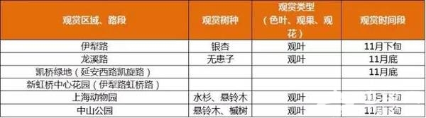 上海最全16区“赏秋地图”出炉 错过再等一年[墙根网]