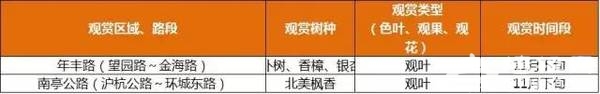 上海最全16区“赏秋地图”出炉 错过再等一年[墙根网]