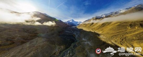 VR全景拍摄的珠穆朗玛峰
