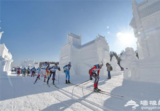 净月潭瓦萨国际滑雪节2017中国长春冰雪节开幕