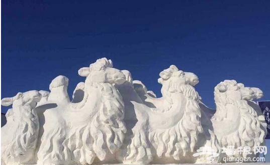 2017中国·额济纳首届冰雪胡杨节盛大开幕[墙根网]