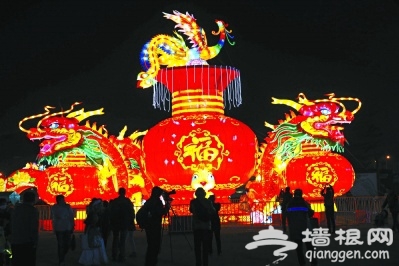 北京新春灯会亮相园博园