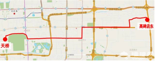 北京首轮公交线网重塑启动 · 下周一起31条线路优化调整[墙根网]