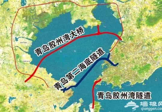 青岛将再添一条海底隧道，设计车速80公里/小时