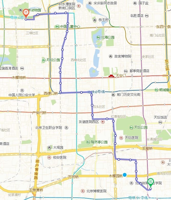 坐着公交逛北京！北京这些最牛公交路线最适合冬季游玩啦！[墙根网]