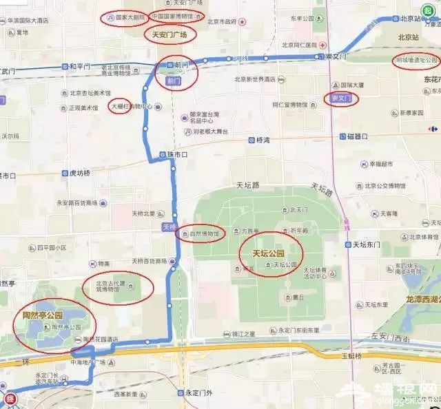 坐着公交逛北京！北京这些最牛公交路线最适合冬季游玩啦！[墙根网]
