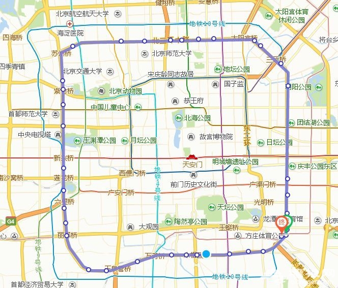 坐着公交逛北京！北京这些最牛公交路线最适合冬季游玩啦！[墙根网]