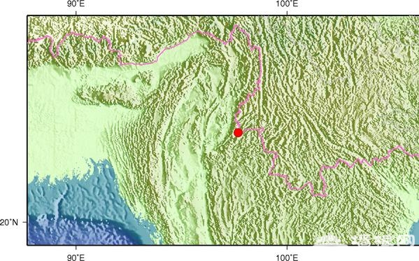 2月2日8时48分云南德宏州瑞丽市发生4.3级地震