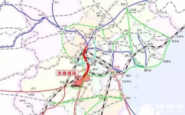 北京至雄安城际铁路预计明年开通[墙根网]