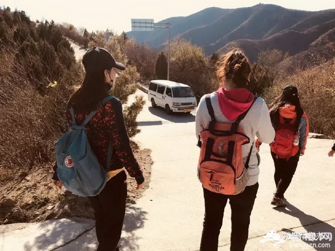 北京香山公园门口黑车黑导游猖獗 带游客爬梯翻墙逃票[墙根网]