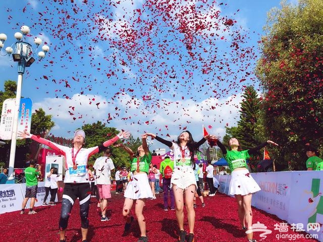 2018弥勒女子半程马拉松甜蜜开跑 现场精彩图集[墙根网]