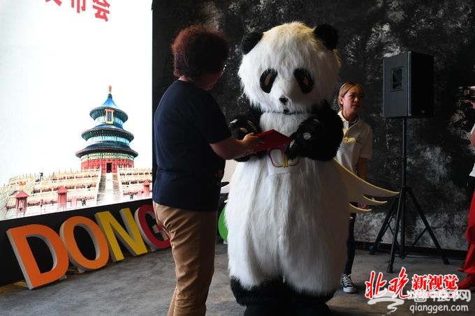 北京东城区老字号文化 诞生专属形象符号"猫熊东东"[墙根网]