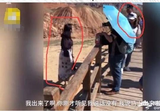 游客破坏七彩丹霞地貌 还感叹“我破坏了六千年的（原始地貌）”