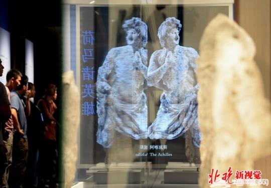 故宫展出350件古希腊遗存 一艘爱琴海沉船“停泊”神午门
