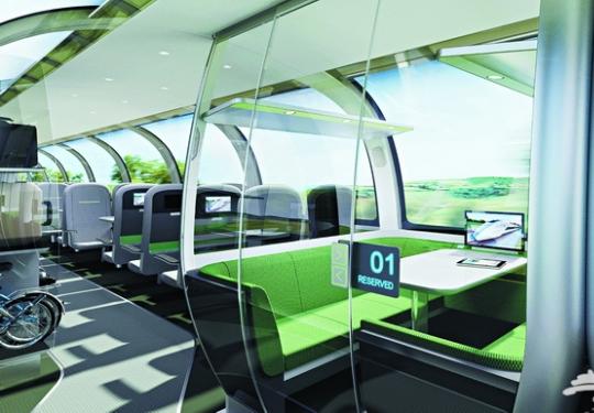 广深港高铁已开通 未来高铁车厢还有何“脑洞大开”的设计？