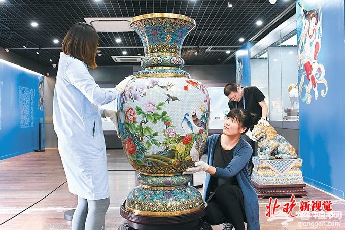 国礼景泰蓝亮相恭王府 展览将一直持续到10月11日[墙根网]