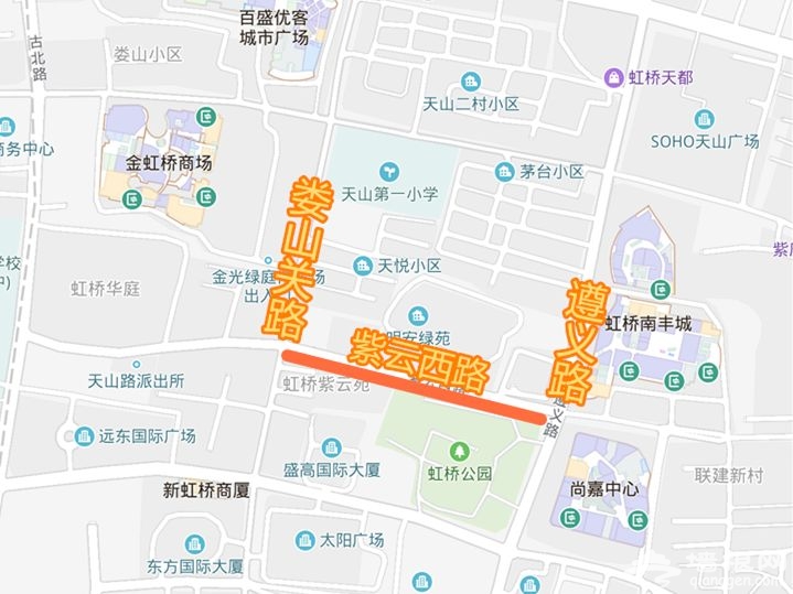 2018上海旅游节长宁区花车巡游时间 路线 交通管制