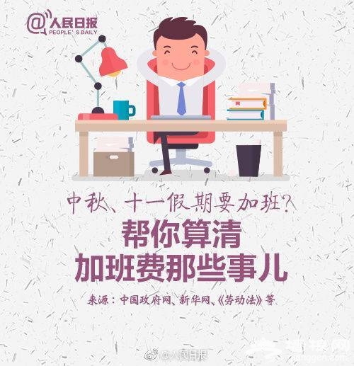 2018十一加班工资几天三倍？加班费怎么算?[墙根网]