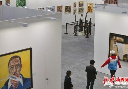 2018年中国艺博会上午开幕，北京通州宋庄设大运河特展