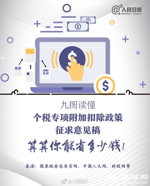 个税专项附加扣除相关知识解答[墙根网]