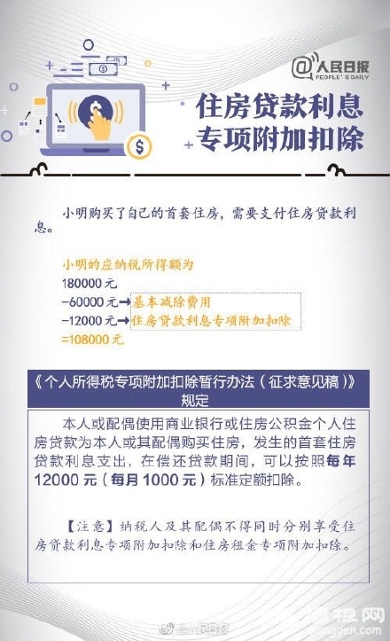 个税专项附加扣除相关知识解答[墙根网]