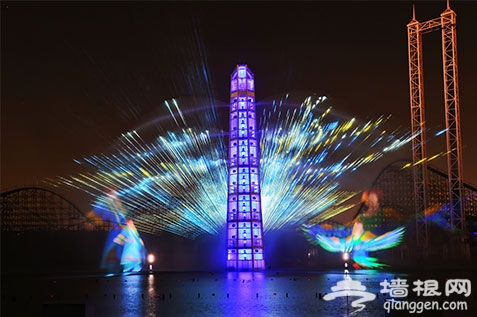 201--2019上海欢乐谷跨年灯会游玩攻略 