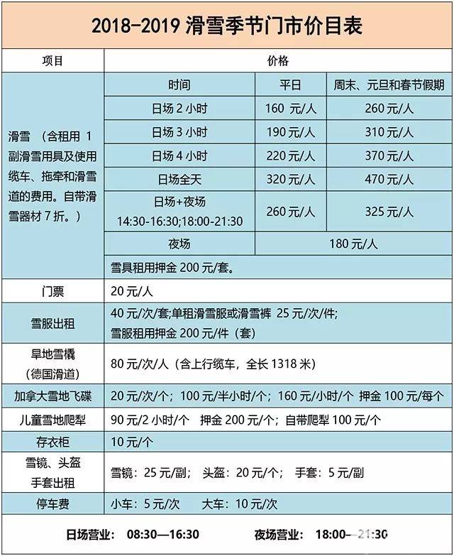 北京滑雪场开放时间一览 最低仅9.9元/人[墙根网]