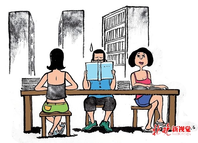 感觉就像家一样！北京航空航天大学也有“不打烊”图书馆[墙根网]